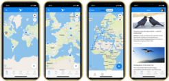 Animal Tracker is a free app that can be installed on smartphones. It enables anyone to document their own animal observations and make them accessible to the scientific community.